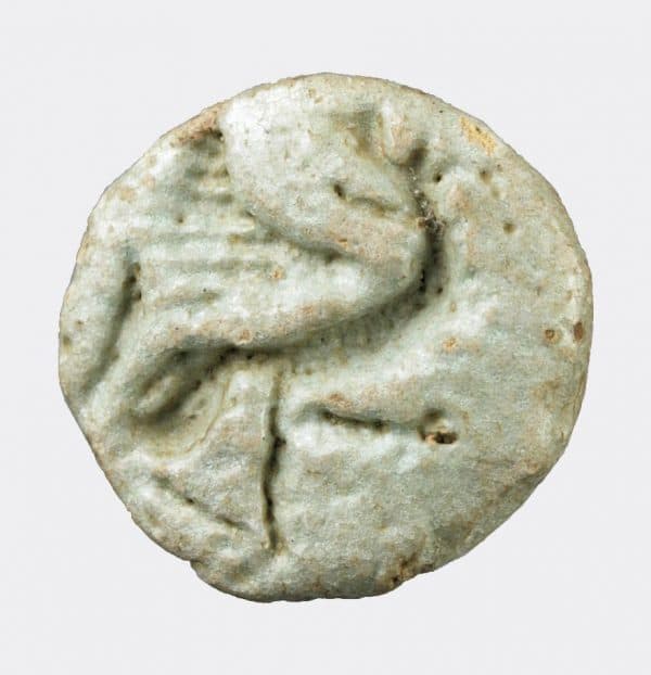Helios Gallery Antiquities - Greek antiquities Aegean faience griffin seal