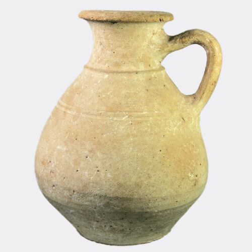 Roman Antiquities - Roman pottery jug, ex. Bluett and Sons