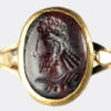 Ancient Jewellery - Sassanian portrait seal, ex Dukes of Argyll