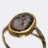 Ancient Jewellery - Sassanian portrait seal, ex Dukes of Argyll