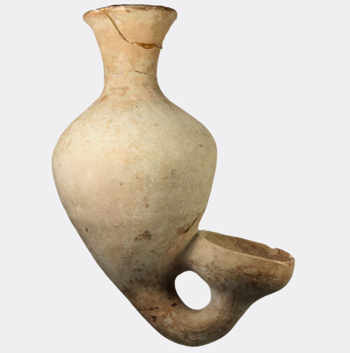 West Asian Antiquities - Palestinian Bronze Age pottery rhyton