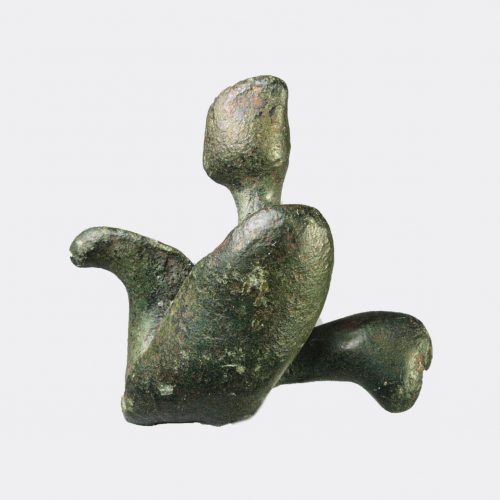 Miscellaneous Antiquities - Iberian votive bronze warrior on horseback