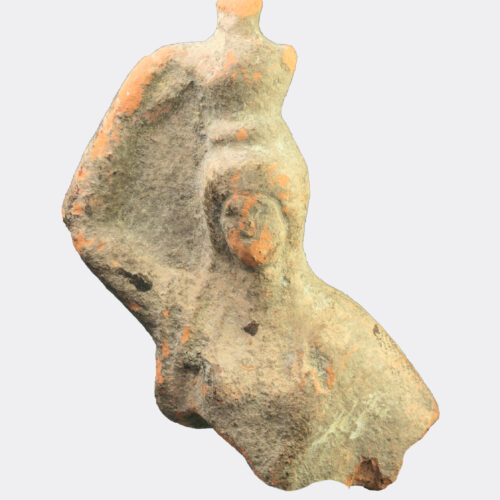 Greek Antiquities - Greek Hellenistic terracotta figure fragment