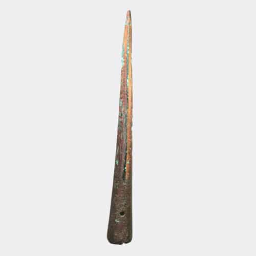 Miscellaneous Antiquities - Etruscan or Villanovan bronze spear blade