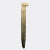 West Asian Antiquities - Luristan whetstone with animal head