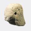 Greek Antiquities - Greek Archaic limestone head