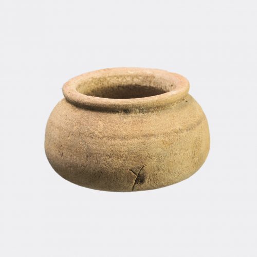 Egyptian Antiquities - Egyptian Coptic wood vase