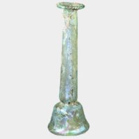 Roman Antiquities - Remove term: Roman glass vessel with bright iridescence