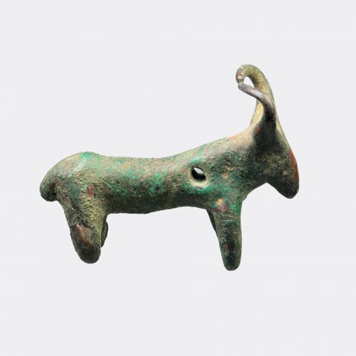 West Asian Antiquities - Anatolian bronze bull amulet