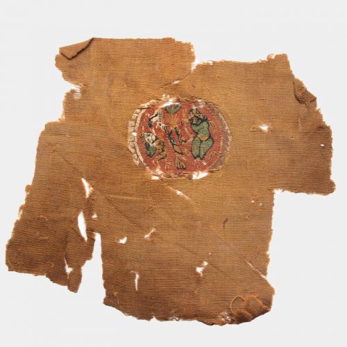 Miscellaneous Antiquities - Egyptian Coptic textile fragment