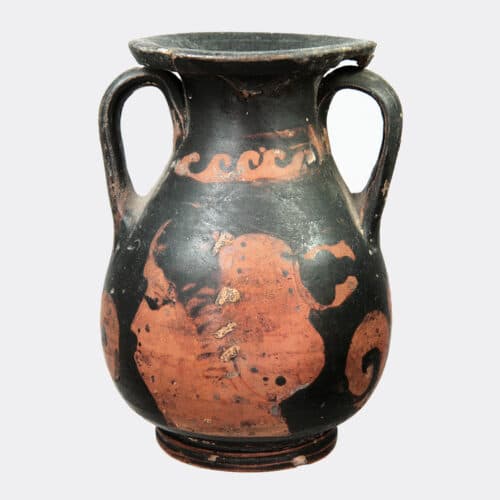 Greek Antiquities - Greek Apulian red figure pottery pelike