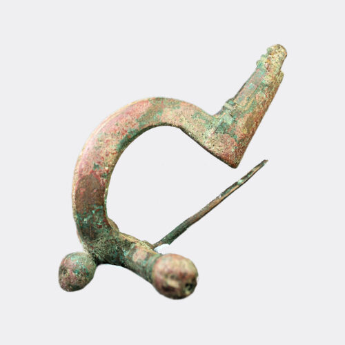 Late Roman bronze crossbow fibula