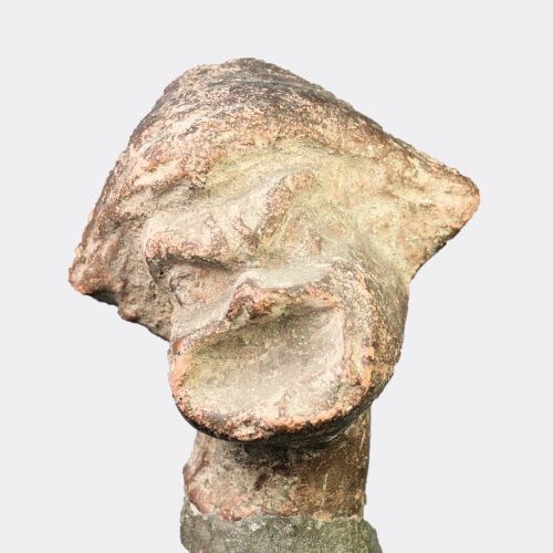 Roman Antiquities - Roman terracotta head of a comic actor