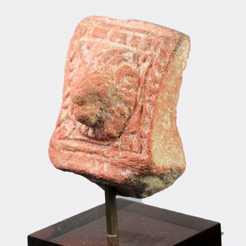Roman Antiquities - Roman terracotta lion head fragment