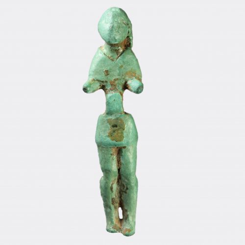 Miscellaneous Antiquities - Iberian votive bronze figure of a man