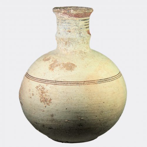 Cypriot Antiquities - Cypriot fine Bichrome Ware jug with burnished slip surface
