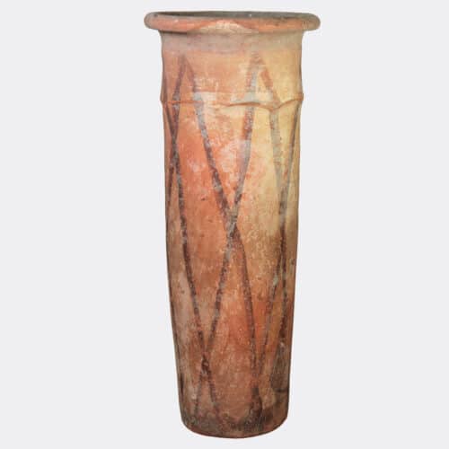 Egyptian Antiquities - Egyptian predynastic large painted pottery jar