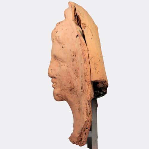 Miscellaneous Antiquities - Etruscan votive terracotta head of a youth