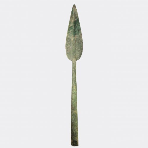 West Asian Antiquities - Luristan very large bronze spear head