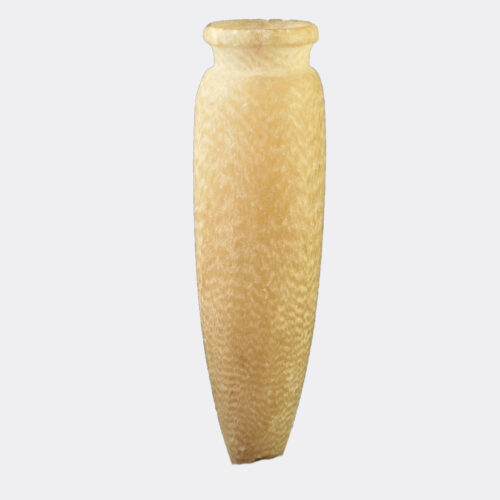 Egyptian Antiquities - Egyptian Old Kingdom alabaster unguent vase