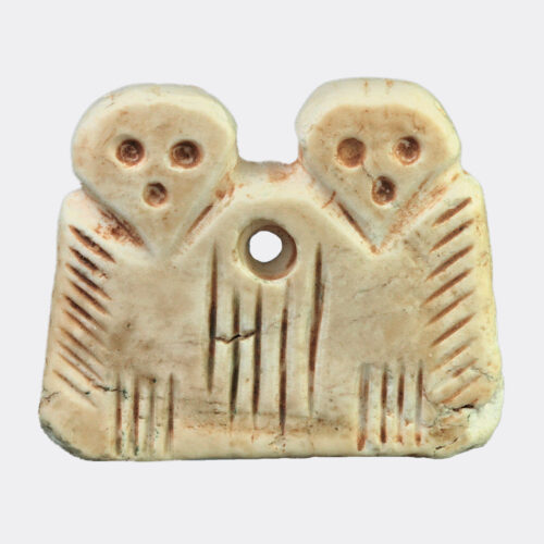 West Asian Antiquities - Sumerian Early Dynastic shell amulet