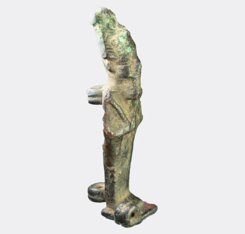 Egyptian Antiquities - Egyptian bronze figure of Osiris