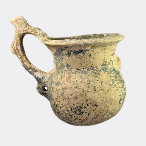Cypriot Antiquities - Cypriot Late Bronze Age pottery tankard