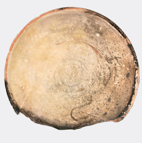 Egyptian Antiquities - Byzantine large sgraffito pottery bowl