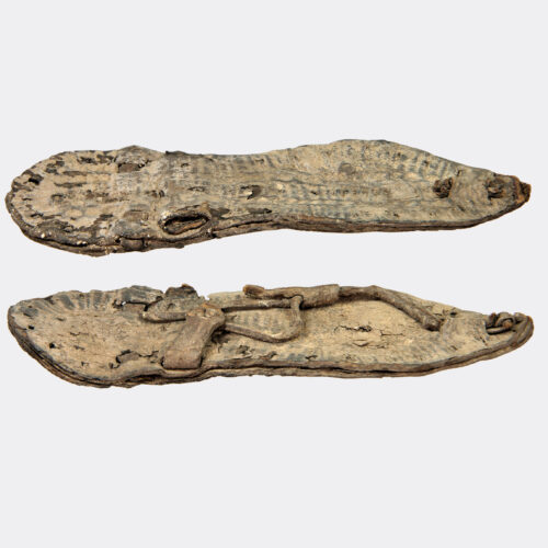 Egyptian Coptic child's leather sandals