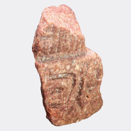 Egyptian Antiquities - Egyptian Amarna quartzite fragment with inscription