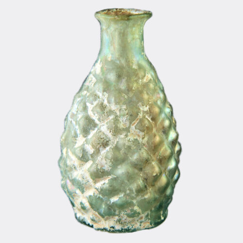 Roman Antiquities - Roman glass pine-cone vase, ex. Plesch collection