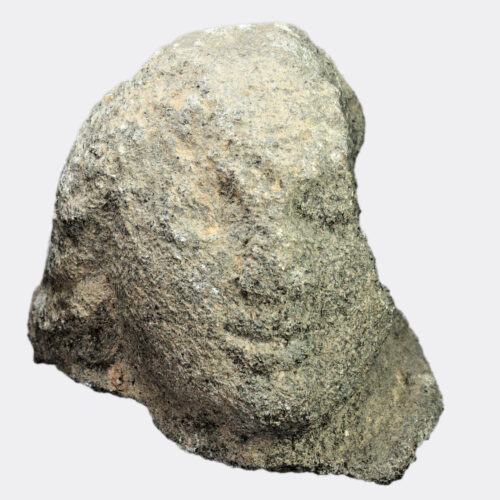 Roman Antiquities - Eastern Roman or Parthian basalt head