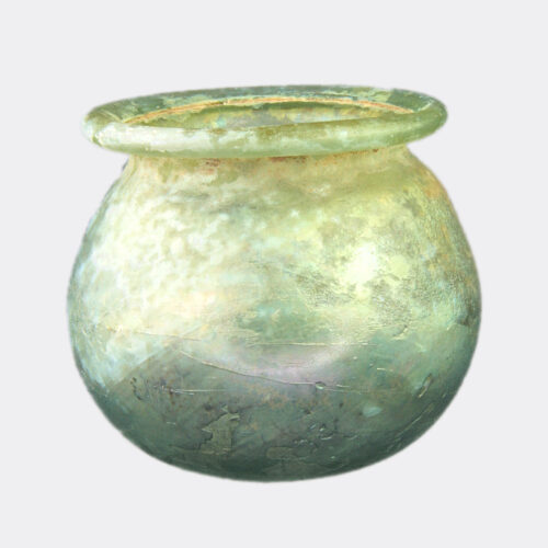 Roman Antiquities - Roman glass vase with a 19th Century Tripoli provenance