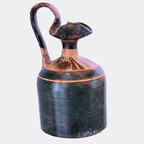 Greek Antiquities - Greek Corinthian painted pottery jug