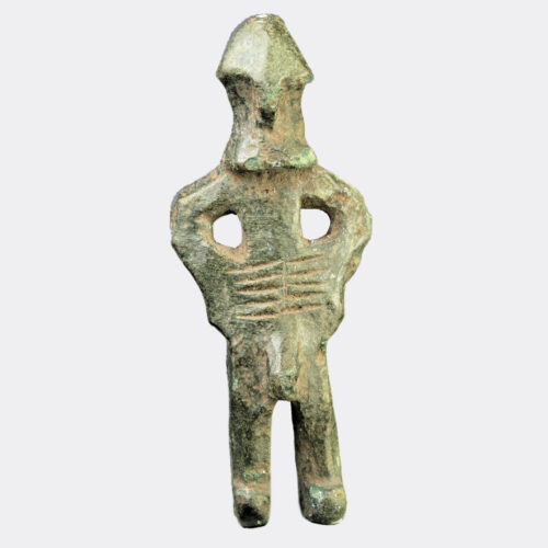 Miscellaneous Antiquities - Caucasian bronze votive figure of a man