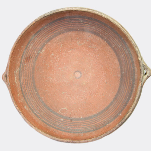 Cypriot Iron Age painted pottery bowl