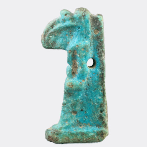 Egyptian Antiquities - Egyptian faience Thoth amulet