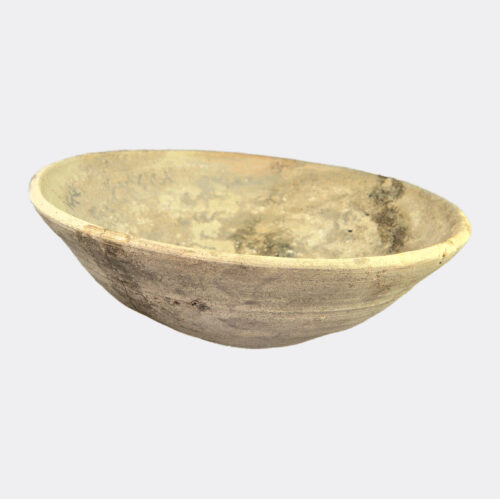West Asian Antiquities - Sassanian Mandaean or Aramaic pottery incantation bowl