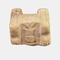 Greek Antiquities - East Greek or Cypriot pedestal with pomegranate