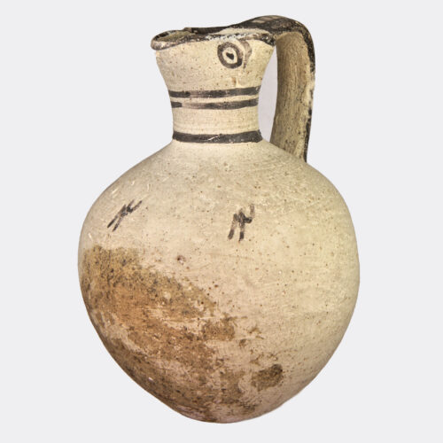 Cypriot Antiquities - Cypriot Archaic pottery jug with painted decoration