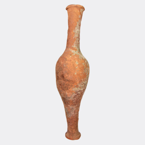 Hellenistic Antiquities - Hellenistic pottery spindle flask