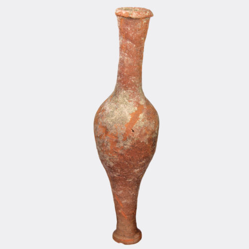 Hellenistic Antiquities - Hellenistic pottery spindle flask
