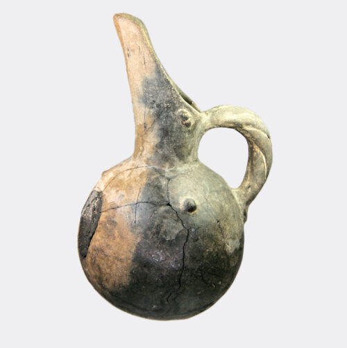 Greek Antiquities - Anatolian Yortan (Troy region) Bronze Age pottery jug