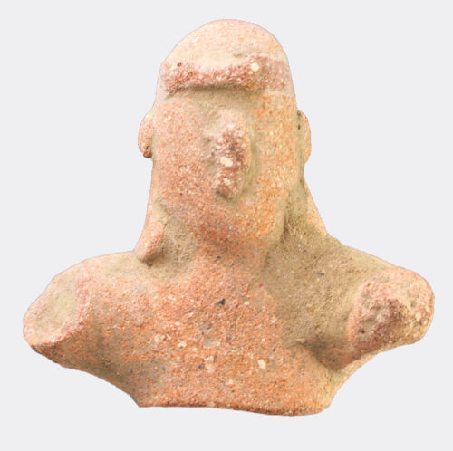 Cypriot votive pottery figure fragment