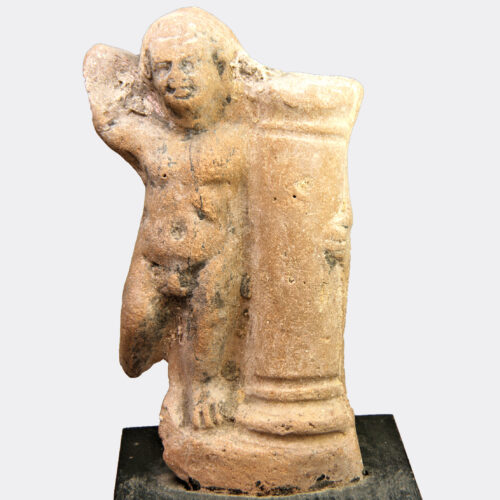 Roman Antiquities - Roman Egyptian terracotta figure of Eros