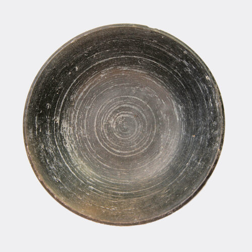 Cypriot Antiquities - Cypriot polished black slip ware bowl, reputedly ex. Cyprus Museum