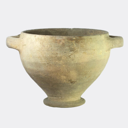 Levantine grey pottery skyphos cup