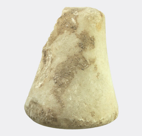 Roman marble thumb pestle - ex. Paul Gaudin