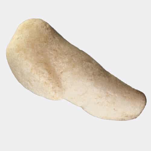 Roman marble thumb pestle, ex. Gaudin collection