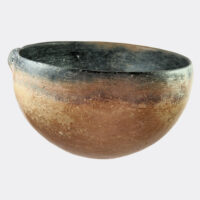 Cypriot Bronze Age burnished pottery bowl